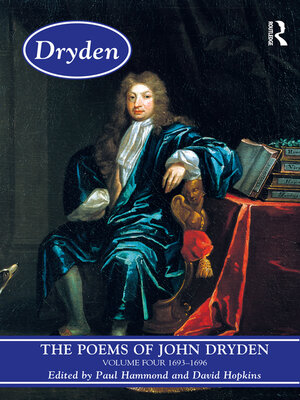 cover image of The Poems of John Dryden